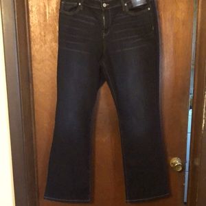 New York & Company SOHO curvy bootcut jeans